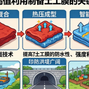 赤泥高值利用制备土工膜有哪些关键技术与应用前景？