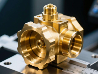 小批量CNC加工黄铜减压阀体