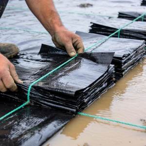 黑色朝下土工膜施工有哪些要点 防渗效果如何保障