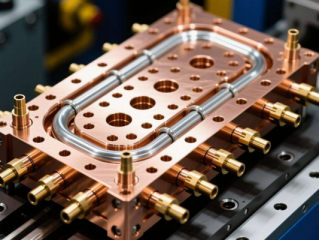 模具行业注塑模热流道板CNC加工