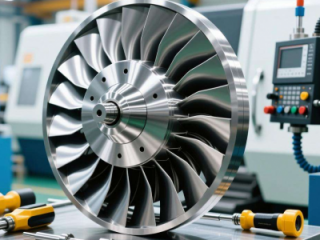 小批量CNC加工钛合金涡轮叶片