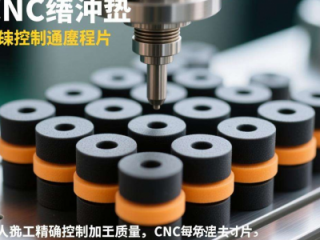 小批量CNC加工尼龙缓冲垫