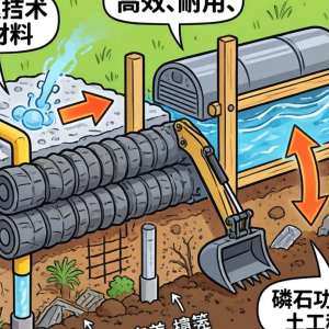 磷石膏功能材料如何与土工膜技术结合利用