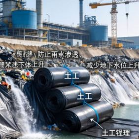 工业社会中公民废物填埋场土工膜有哪些核心作用？