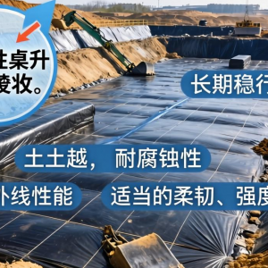 工业腐蚀性废物填埋场土工膜该如何选择与维护？