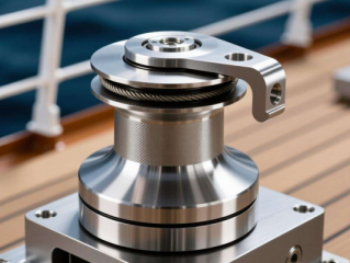 船舶行业甲板机械绞车壳体CNC加工