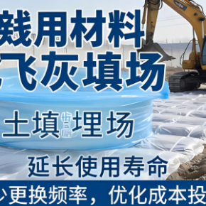 如何高效利用材料化飞灰填埋场土工膜？