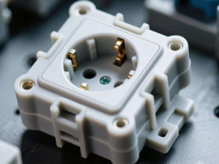 小批量CNC加工聚碳酸酯工业插座壳