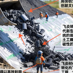 飞灰材料化高值利用可替代填埋场土工膜吗？