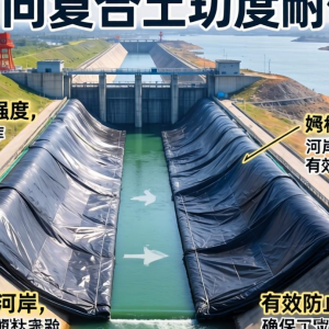 双轴向复合土工膜有哪些优势 适用于哪些工程场景