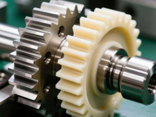 小批量CNC加工POM伞齿轮