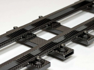 铁路行业轨道检测设备支架CNC加工