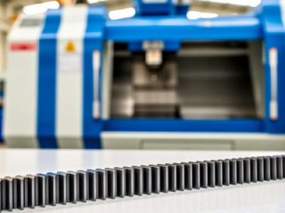 小批量CNC加工POM齿条