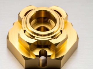 小批量CNC加工黄铜喷嘴座