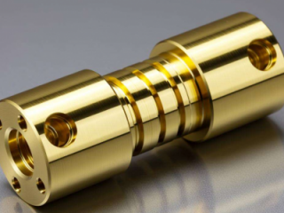 小批量CNC加工黄铜节气门轴