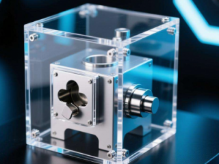 小批量CNC加工亚克力抽奖箱