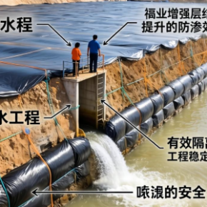 水利工程土工膜如何提升防渗效果