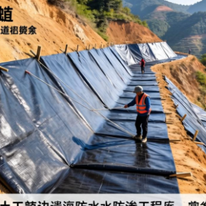 护坡防渗土工膜怎么选 哪类更适合边坡防水防渗？