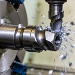 模具导柱车床加工