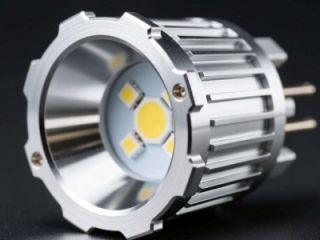 小批量CNC加工铝合金LED灯体