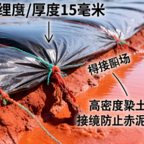 赤泥固化场土工膜怎么选 防渗性能如何保障