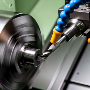 气动元件车床加工