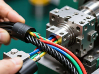 小批量CNC加工尼龙电缆护套