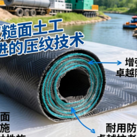 双糙面土工膜有哪些优势 适用场景包含哪些