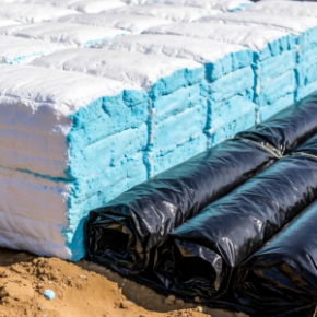 磷石膏保温材料如何结合土工膜实现场地高效利用？