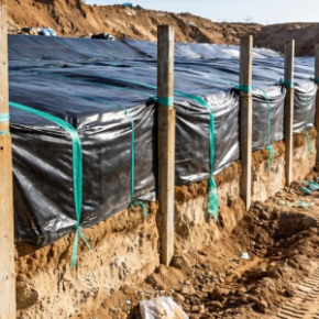 工业废物填埋场如何布置土工膜才能保障防渗效果？