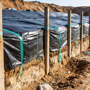 工业废物填埋场如何布置土工膜才能保障防渗效果？