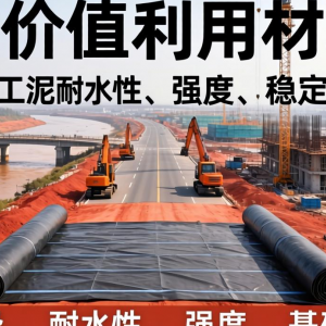 赤泥如何制备高值利用材料土工膜
