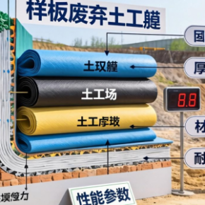 工业样板废物填埋场土工膜该如何选性能参数？