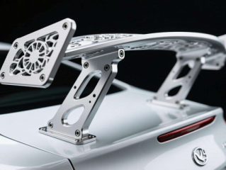 汽车电动尾翼支撑臂CNC加工