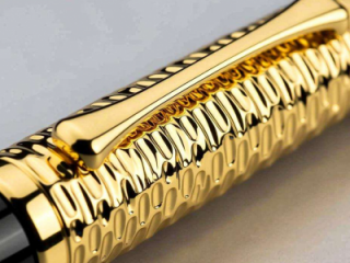 小批量CNC加工黄铜钢笔笔夹