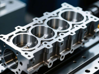 汽车发动机缸体CNC加工