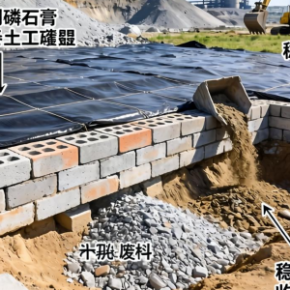 磷石膏砖土工膜如何有效处理工业废料