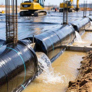 光面土工膜：防渗工程领域的高效环保屏障