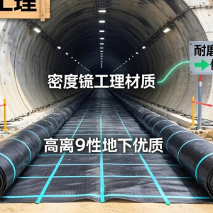 隧道防水土工膜如何选？性能优势与应用要点看这里