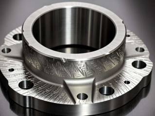 汽车排气管法兰CNC加工