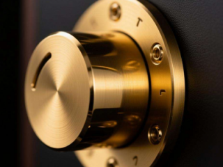 小批量CNC加工黄铜音响旋钮