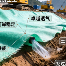 350g无纺土工布适用于哪些场景 性能优势有哪些