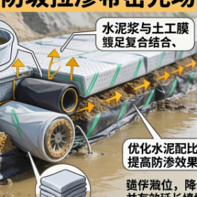 生活垃圾填埋场土工膜如何结合水泥利用技术优化防渗？