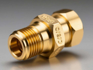 小批量CNC加工黄铜汽配喷嘴