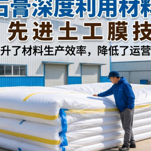 磷石膏深度利用材料厂土工膜有哪些核心应用优势？
