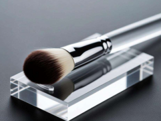 小批量CNC加工亚克力化妆刷座