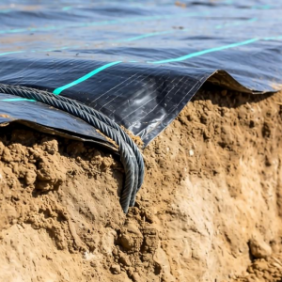 工业反应性废物填埋场土工膜该如何选择与铺设？