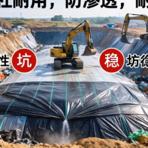 工业社会废物填埋场土工膜的核心作用有哪些？