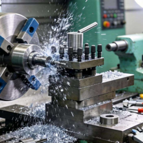 实验设备车床加工