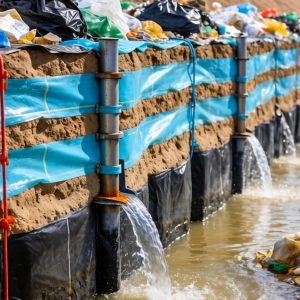 垃圾填埋场垂直防渗墙土工膜如何保障防渗效果？